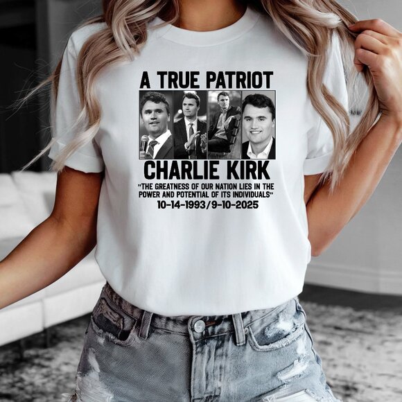 Tops - NEW shirt charlie kirk, charlie kirk memory, rip charlie shirt, charlie prayers